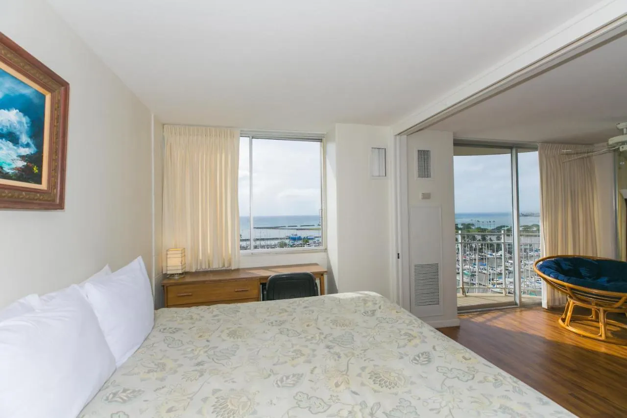 Апартаменты Ilikai Marina 1394 Yacht Harbor View 1Br Гонолулу 0*,  США