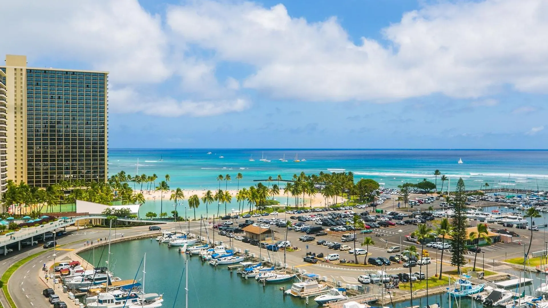 Апартаменты Ilikai Marina 1394 Yacht Harbor View 1Br Гонолулу США