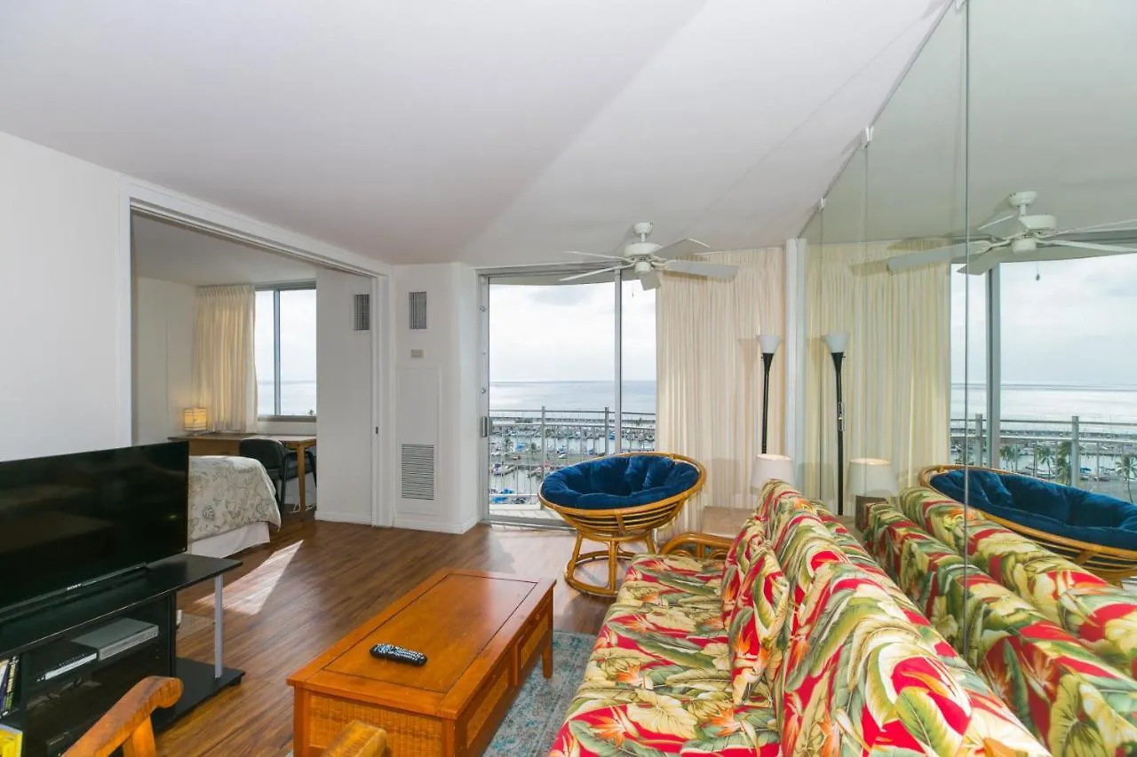 Apartamento Ilikai Marina 1394 Yacht Harbor View 1Br Honolulu